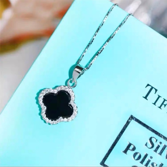 New 925 Sterling silver Onxy Pendant - Picture 3 of 6